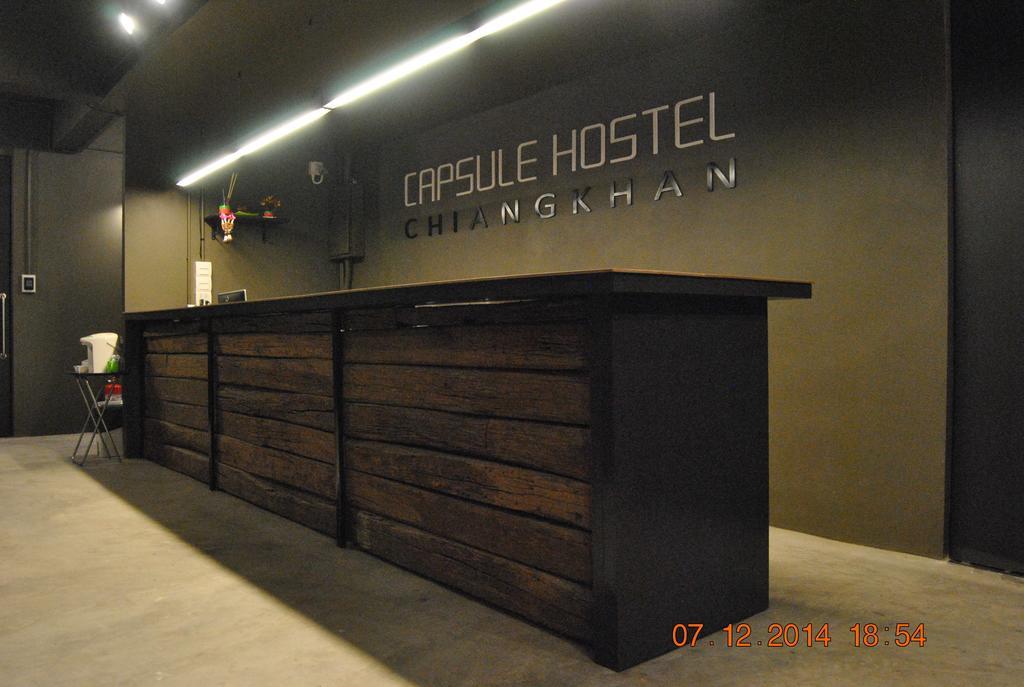 Capsule Hostel Chiangkhan Chiang Khan Exterior foto